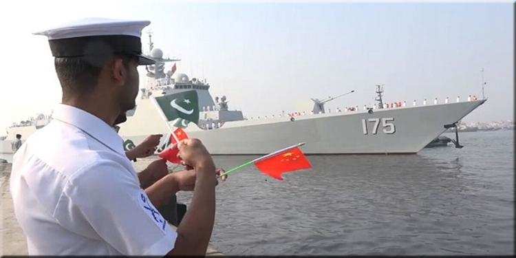 चीनी नौसेना ने अपने युद्धपोत कराची में तैनात किये, पाक की पनडुब्बी कर रही सुरक्षा