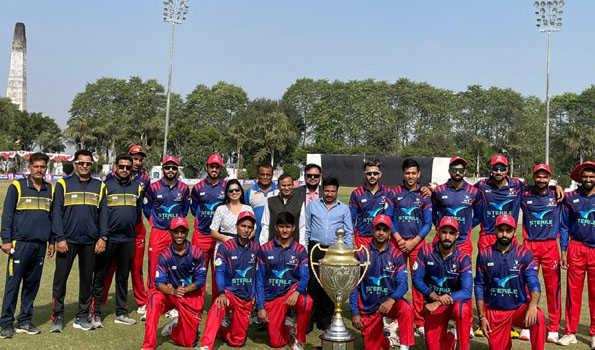 दिल्ली क्रिकेटर्स गनौर प्रीमियर लीग के क्वार्टरफाइनल में