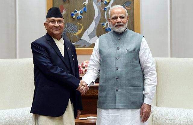 नेपाल के प्रधानमंत्री ओली शर्मा ने मोदी को फोन पर दी 74वें स्वतंत्रता दिवस की बधाई