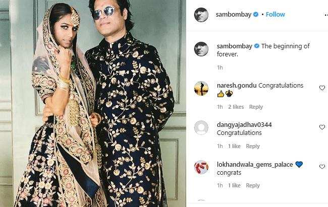 पूनम पांडे ने ब्वॉयफ्रेंड सैम संग रचाई शादी, वायरल हो रही है तस्वीरें