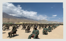 चीन को माकूल जवाब देने को तैयार भारतीय सेना, लद्दाख में तैनात किए 30 हजार सैनिक