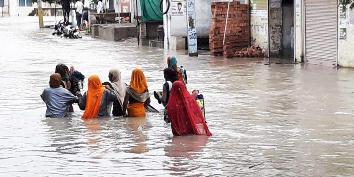 राजस्थान में तेज बारिश का दौर, हादसों में 3 की मौत, कई जिलों में झमाझम बारिश