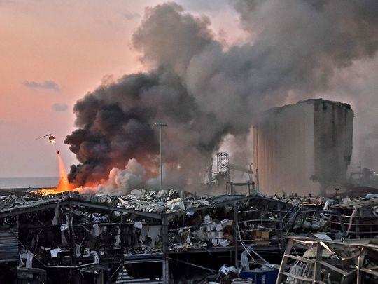 लेबनान की राजधानी बेरूत में भीषण विस्फोट, 78 लोगों की मौत