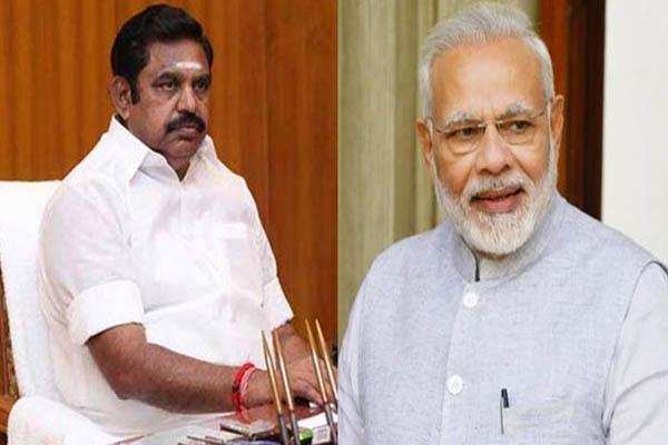 प्रधानमंत्री मोदी ने तमिलनाडु के मुख्यमंत्री से राज्य प्रदेश की कोरोना स्तिथि के बारे में चर्चा की
