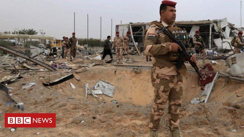 इराक में सैन्य अड्डे पर तीन रॉकेट से हमला