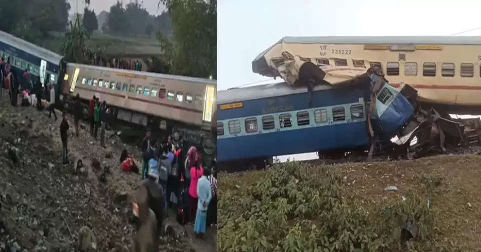 Kolkata/Guwahati. At least five people were killed and over 40 were injured when 12 coaches of the Bikaner-Guwahati Express train derailed near Domohini in West Bengal's Jalpaiguri district on