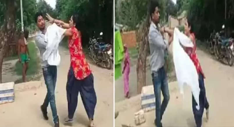 In Hardoi, the daughters of the head's son thrashed their lives with slippers, know what is the whole matter