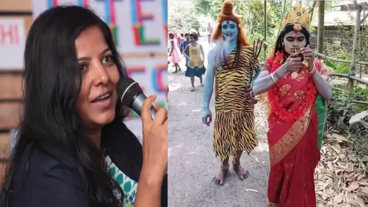 The director of Kali has crossed the limit, now posted the post of adorable Shiva-Parvati, BJP leader Agnimitra Paul said - do not test patience
