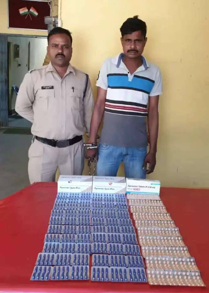 जगदलपुर-अवैध नशीली दवाइयों के साथ दो आरोपित गिरफ्तार