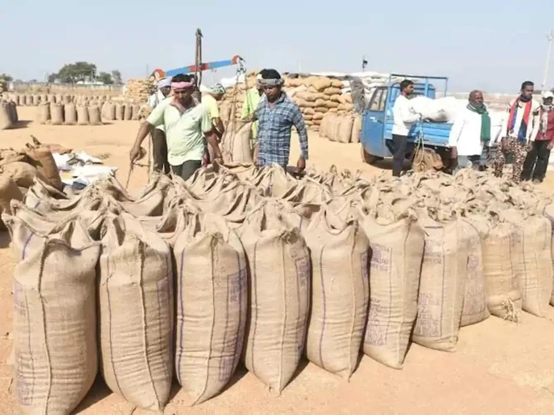 रायपुर : छत्तीसगढ़ में अब तक 2.46 लाख मीट्रिक टन धान की हुई खरीद