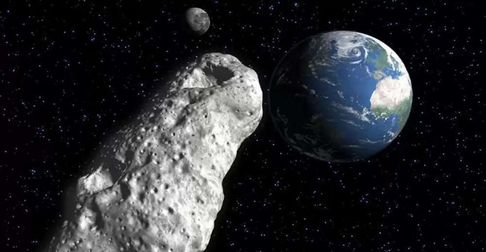 NASA's report: On the afternoon of February 22, 2022, there is a great danger that an asteroid up to 1000 feet long may fall somewhere on the earth, there will be huge destruction.