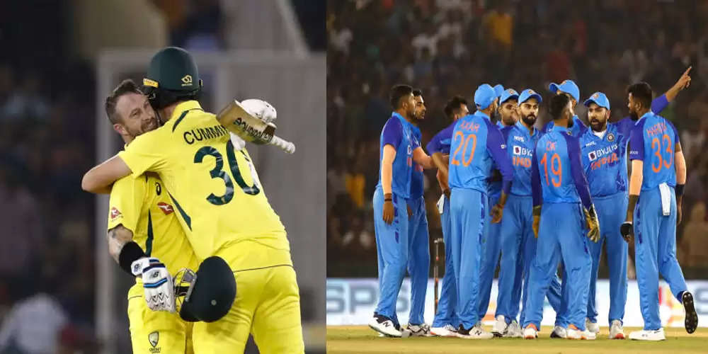 बड़ा स्कोर बनाने के बाद भी हारी टीम इंडिया, ऑस्ट्रेलिया ने 4 विकेट से जीता पहला मुकाबला 
