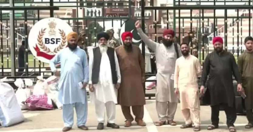 48 Pakistani Sikh pilgrims arrived in India from Pakistan under the provision of Bilateral Protocol on Visit to Religious Places