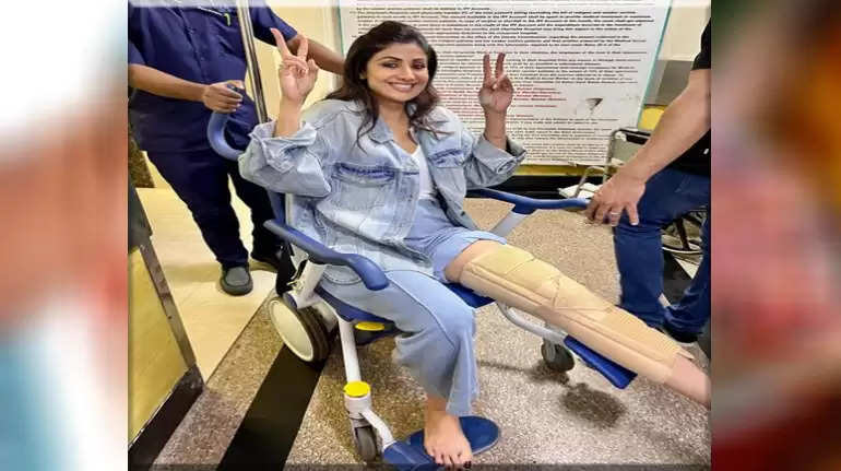 Shilpa Shetty on Wheelchair: Role, Camera, Action & See, Broken Leg