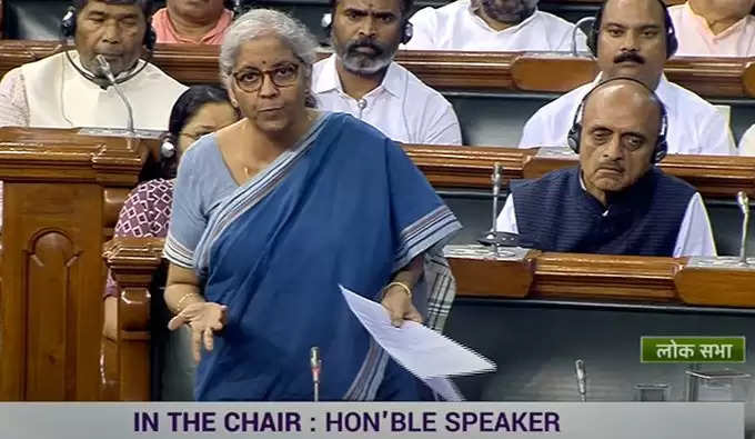 Nirmala Sitharaman said, denying inflation, despite the pandemic, we are better than the world's economies, Congress MPs walkout dissatisfied with the statement
