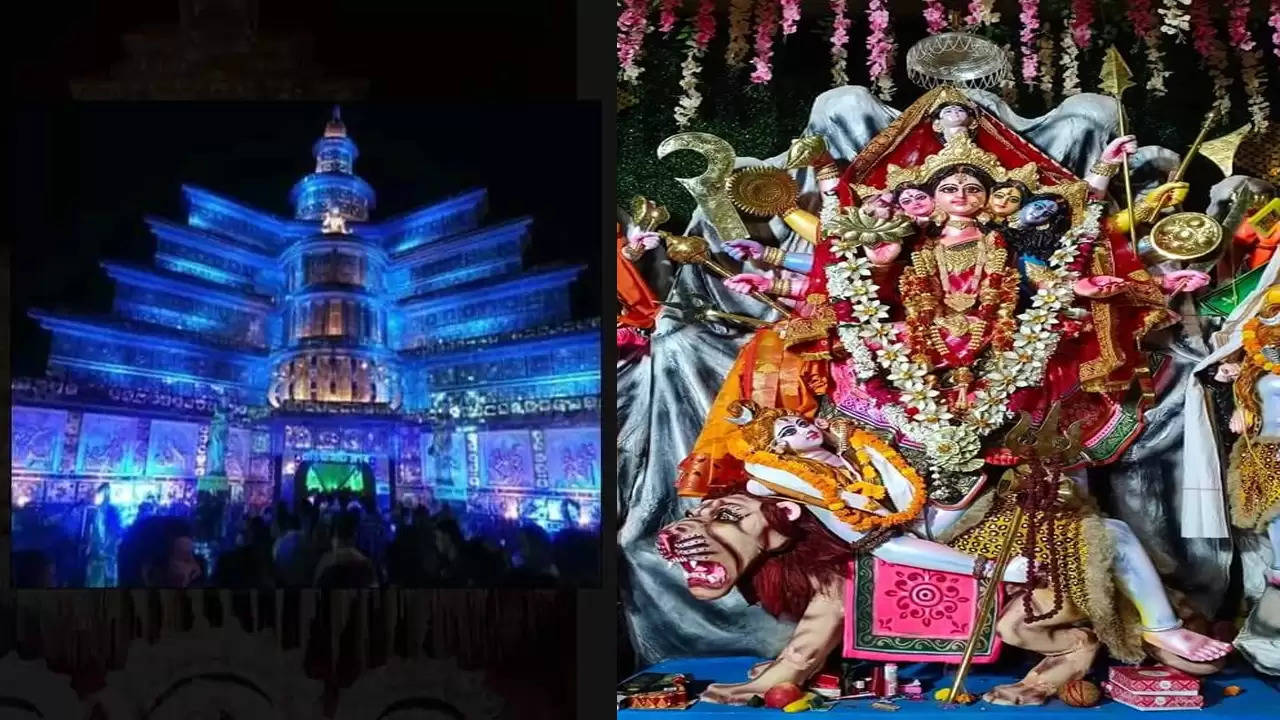 The historic Durga Puja festival of Sultanpur begins from Dussehra, will be immersed on Purnima