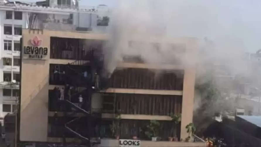 In the Levana fire incident, officials of six departments including Lucknow Development Authority were guilty, the inquiry committee submitted the report to the principal secretary