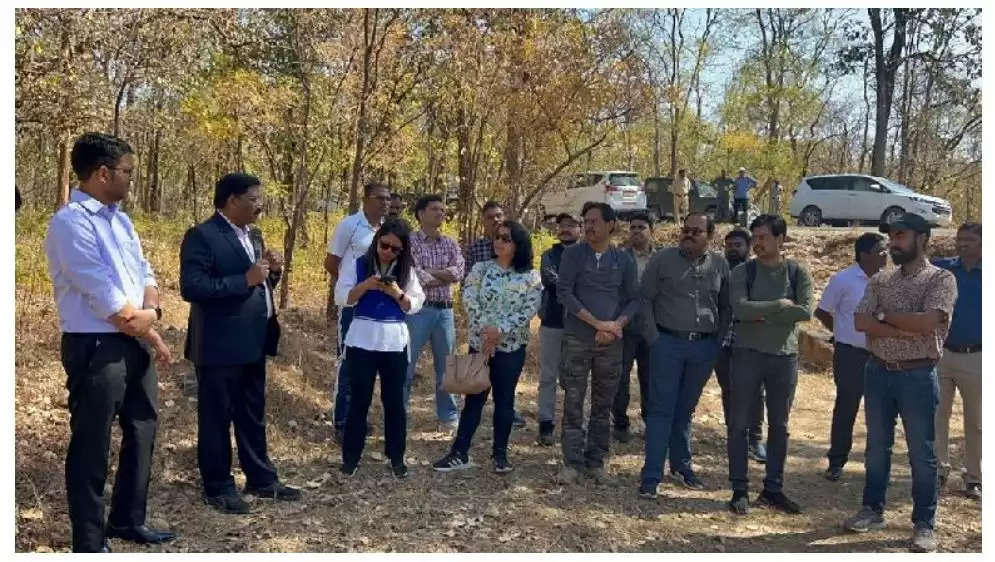 रायपुर : भारतीय वन सेवा के अधिकारियों ने छत्तीसगढ़ के नरवा विकास कार्य को जाना