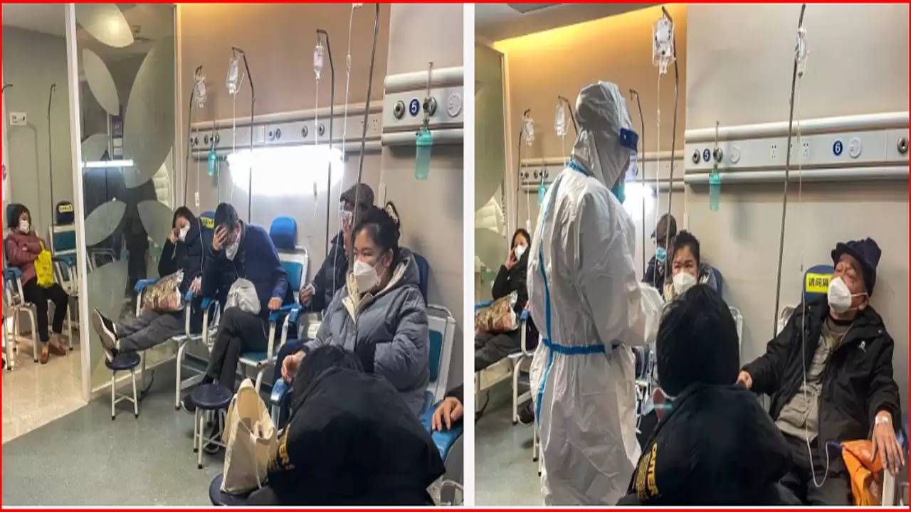 ओमिक्रॉन का सबसे शक्तिशाली वैरिएंट ने मचाया हड़कंप  :चीन में 24 घंटे में 3.7 करोड़ मरीज मिले, सड़कों पर रस्सी बांधकर ड्रिप लगाई जा रही