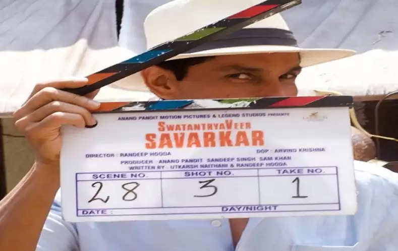 Randeep Hooda shares latest picture from the sets of 'Swatantrata Veer Savarkar'