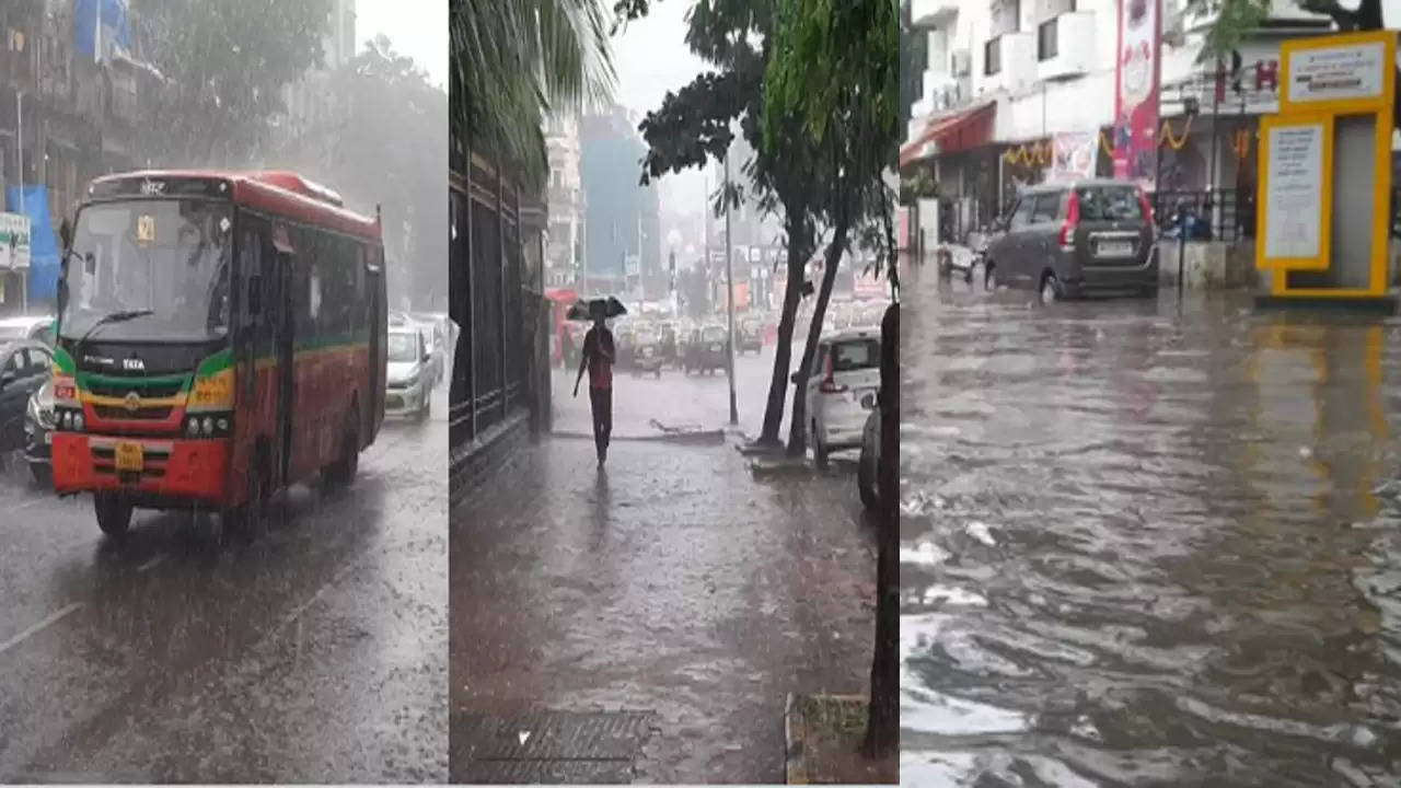 Heavy rain in Mumbai and Thane disrupts life, heavy rain warning in Maharashtra for next 4-5 days, Yellow alert in many districts