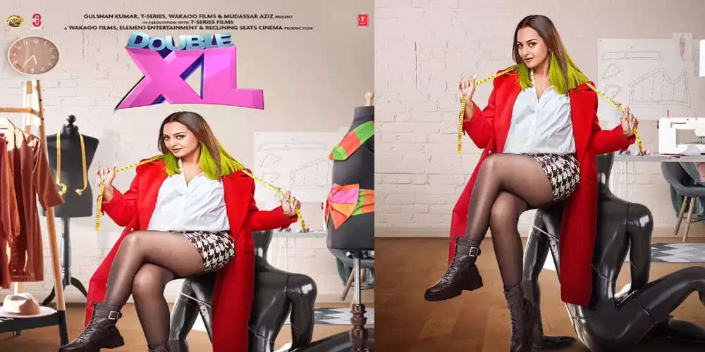 Sonakshi Sinha's first look from the film Double XL released
