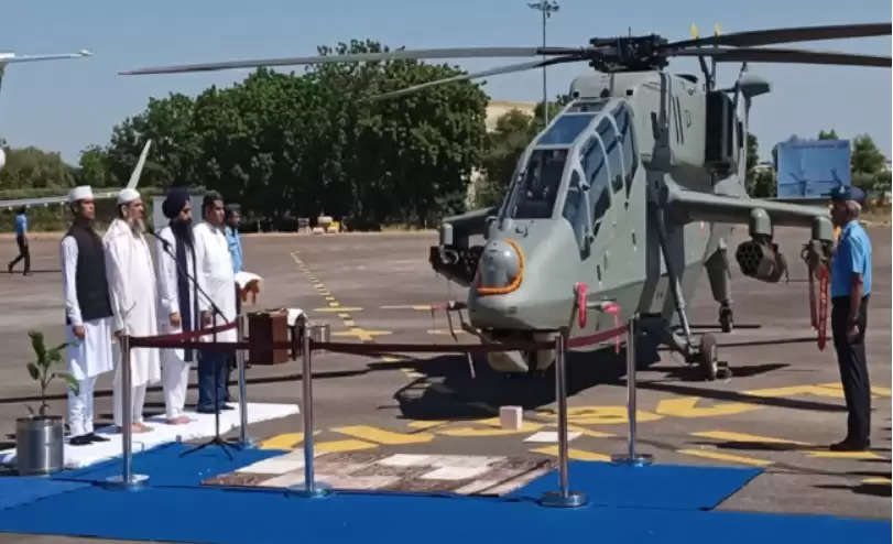Indigenous combat helicopter inducted into the Air Force, deployed on the western border of Pakistan