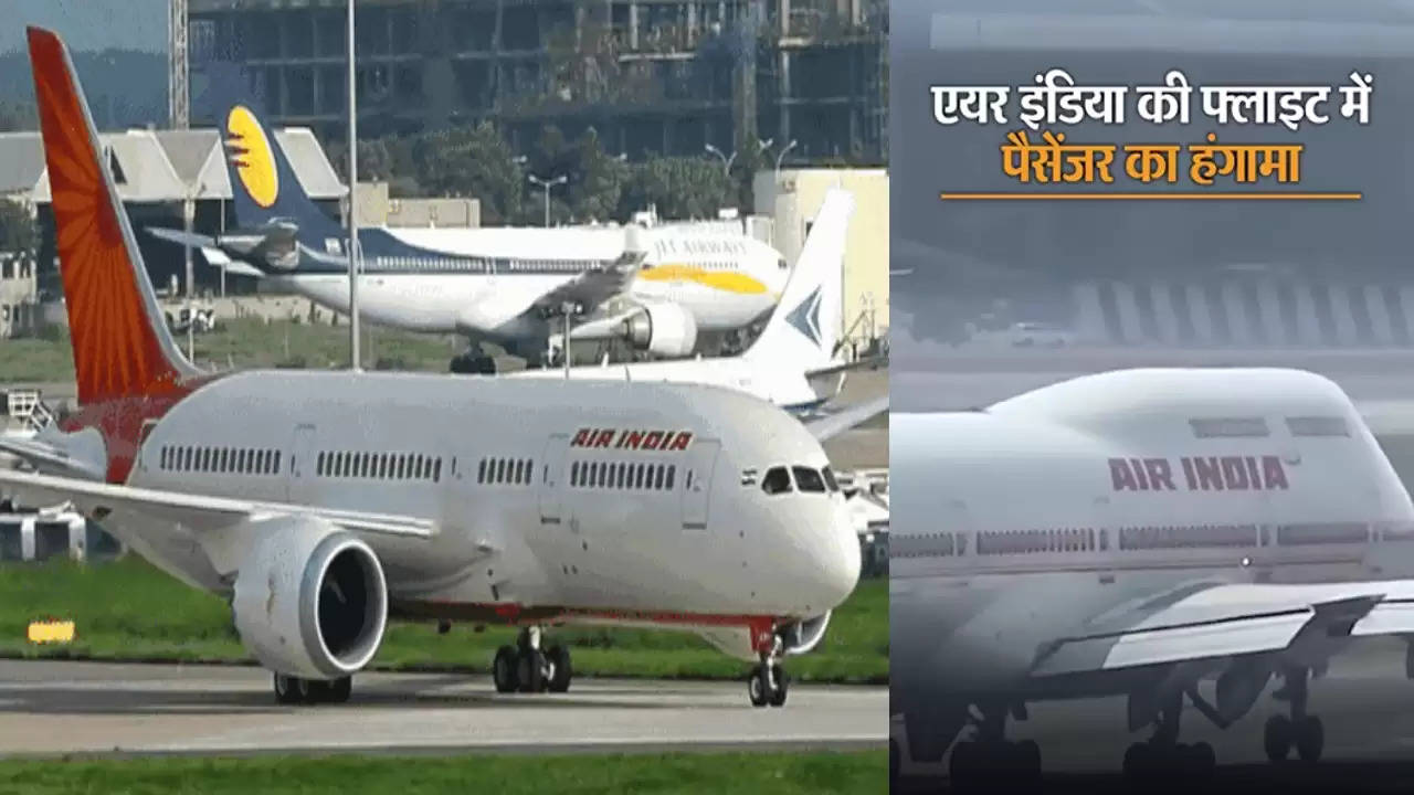 एअर इंडिया फ्लाइट में पैसेंजर ने क्रू से मारपीट की:2 मेंबर्स को चोटें आईं, लंदन जा रही फ्लाइट 4 घंटे बाद दिल्ली एयरपोर्ट लौटी