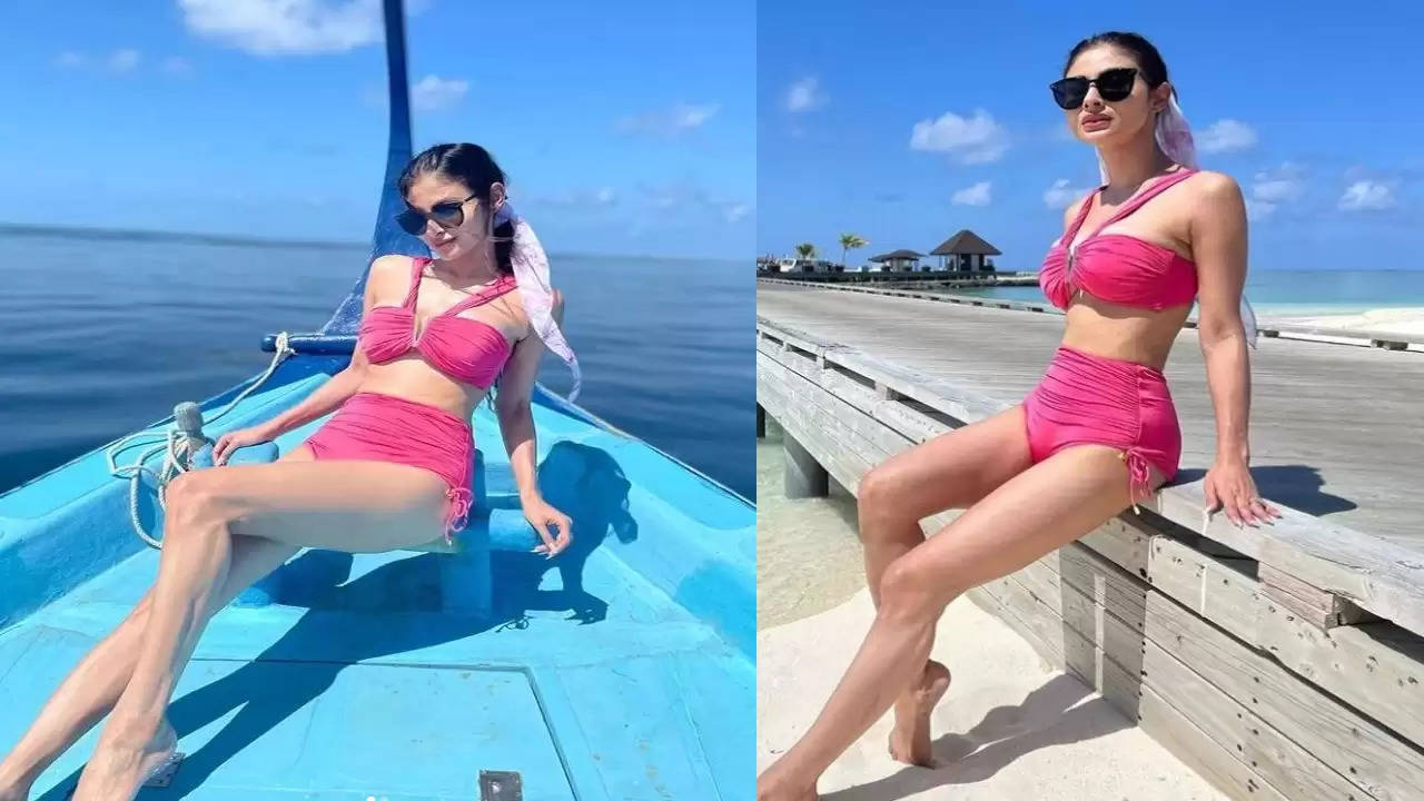 Mouni Roy is enjoying a holiday in Maldives these days, bold pictures posted on Instagram