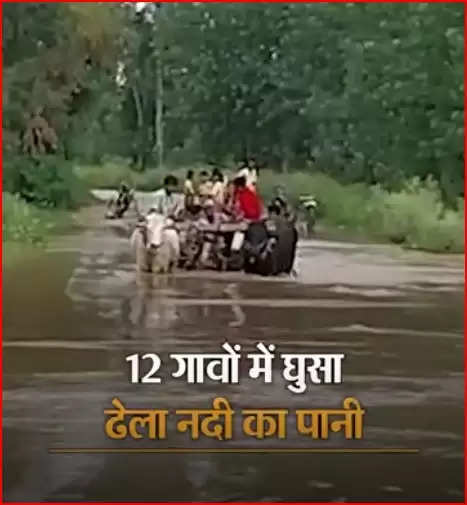  यूपी में मानसूनी बारिश का दौर जारी : मुरादाबाद के 12 गांवों में घुसा नदी का पानी:20 हजार लोग प्रभावित, सहारनपुर में बारिश के कारण मकान गिरा, नोएडा में सड़कें बनीं तालाब