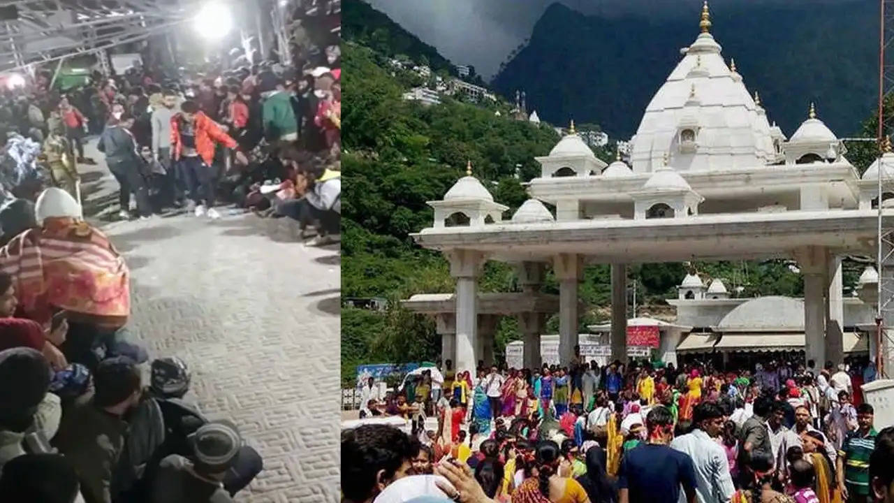 12 people died in a stampede near gate number three in Mata Vaishno Devi temple located in Jammu and Kashmir