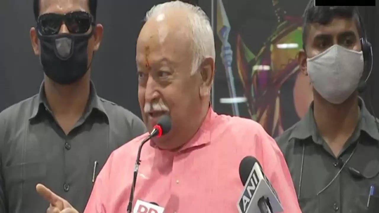 newspoint24 / newsdesk  Sarsanghchalak Mohan Bhagwat said that we do not fall into the politics of votes, we have some ideas about what should happen in the nation.