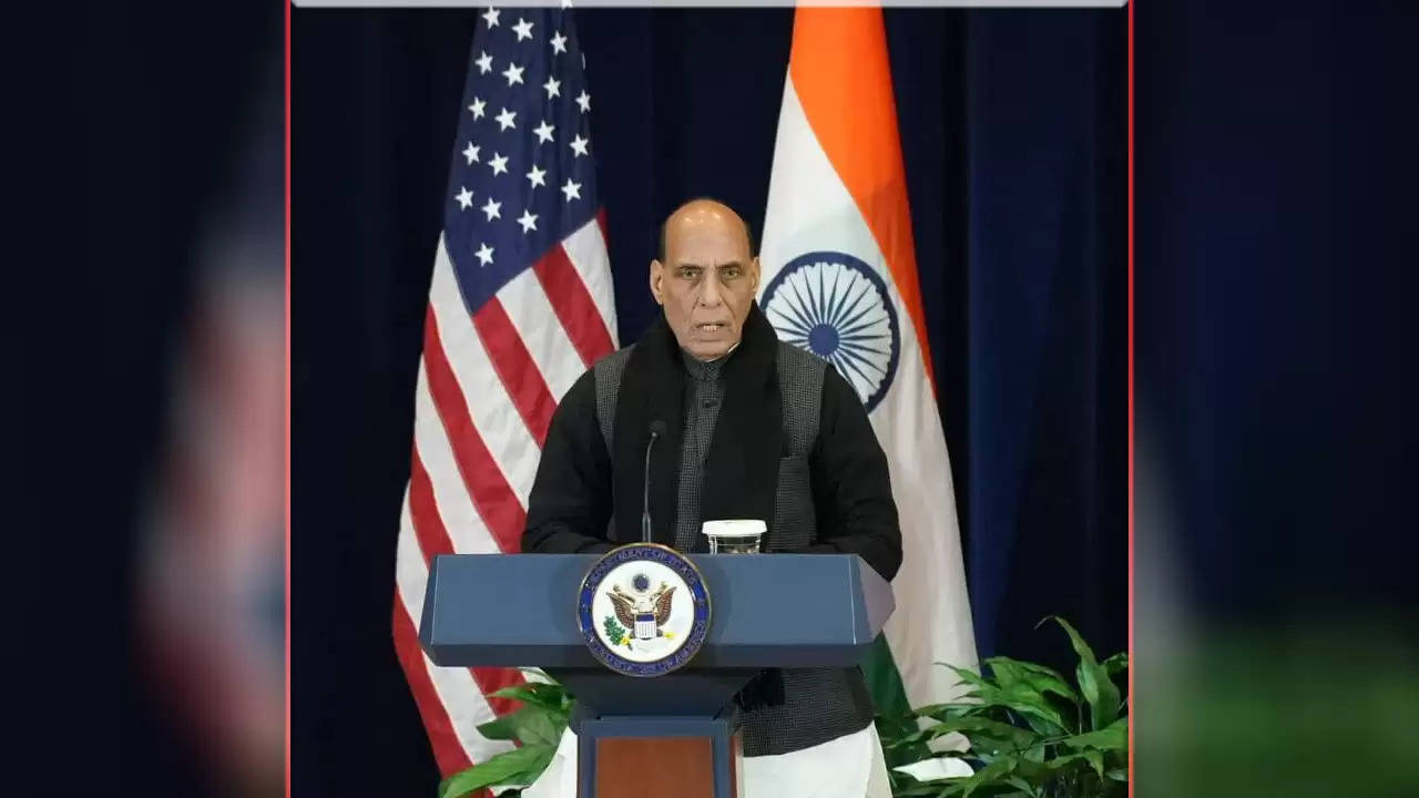 No one will be spared if India is harmed Rajnath Singh roars in America